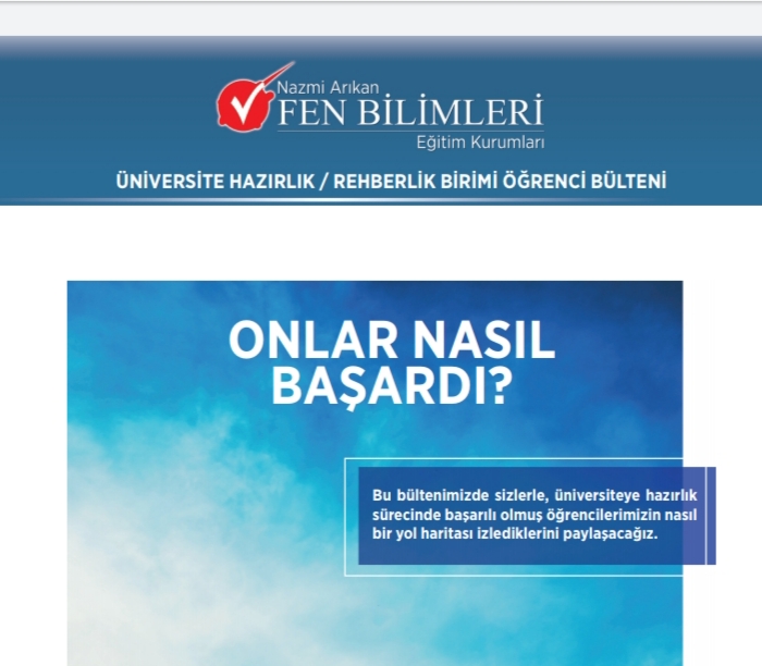 ONLAR NASIL  BAŞARDI?