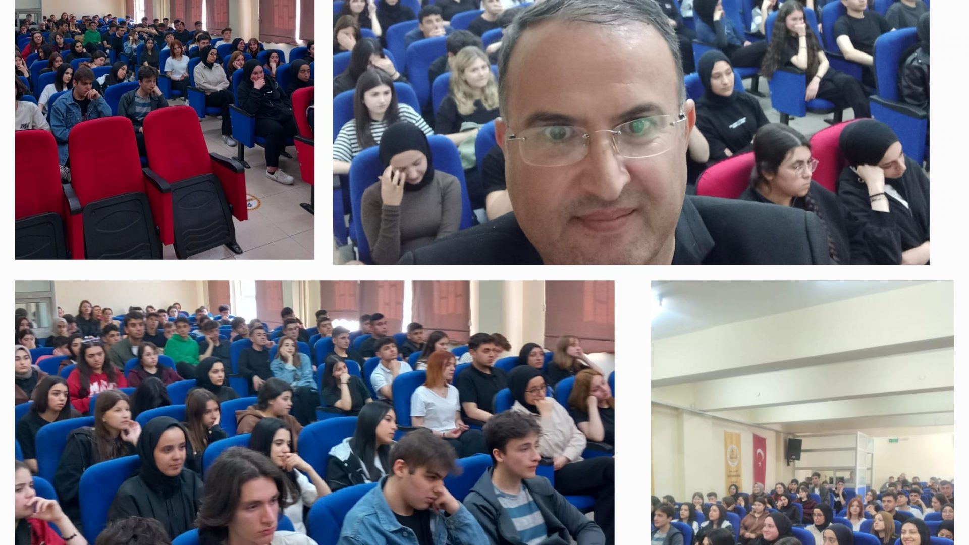 Bursa Şehit Öğretmen Kubilay Anadolu Lisesi'nin 12. Sınıflarına konferans yaptım. 17.04.2024